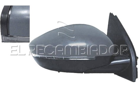 COMPLET MIRROR Right side (passenger) PEUGEOT 308 (13-21) 3 Ptas. / 5 Ptas./ St.Wagon-Familiar - 27547512