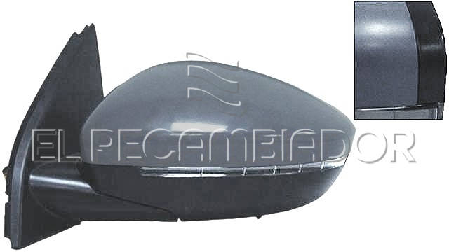 COMPLET MIRROR Left side (driver) PEUGEOT 308 (13-21) 3 Ptas. / 5 Ptas./ St.Wagon-Familiar - 27547501