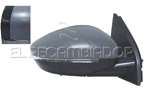 COMPLET MIRROR Right side (passenger) PEUGEOT 308 (13-21) 3 Ptas. / 5 Ptas./ St.Wagon-Familiar - 27547502