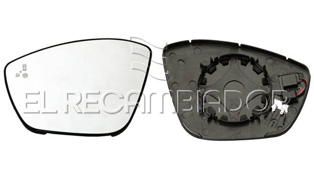 GLASS WITH SUPPORT Left side (driver) PEUGEOT 308 (13-21) 3 Ptas. / 5 Ptas./ St.Wagon-Familiar - 31057101