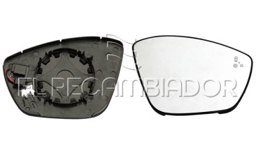GLASS WITH SUPPORT Right side (passenger) PEUGEOT 308 (13-21) 3 Ptas. / 5 Ptas./ St.Wagon-Familiar - 31057102