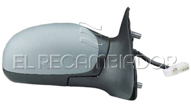 COMPLET MIRROR Right side (passenger) PEUGEOT 406 (99-04) - 27543664