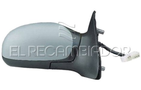 COMPLET MIRROR Right side (passenger) PEUGEOT 406 (99-04) - 27543664