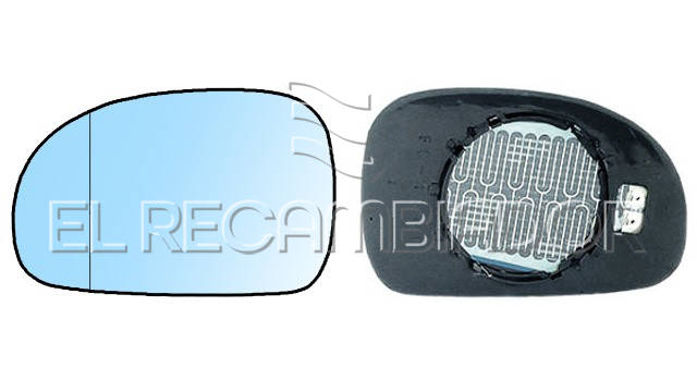 CRISTAL CON SOPORTE Lado izquierdo (conductor) PEUGEOT 406 (99-04) - 31543541