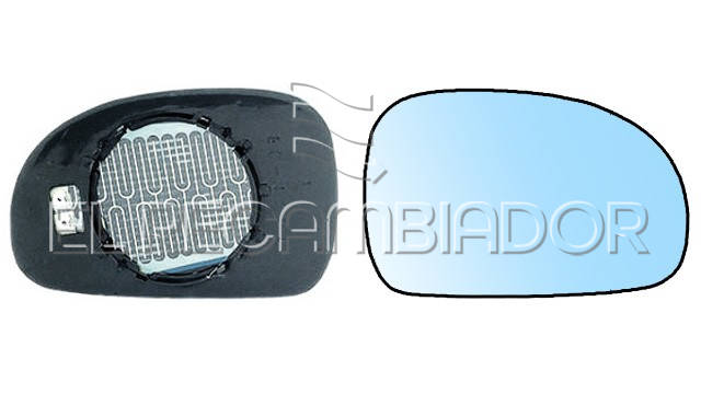 CRISTAL CON SOPORTE Lado derecho (acompañante) PEUGEOT 406 (99-04) - 31543522