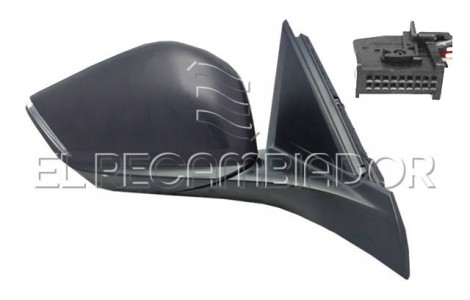 COMPLET MIRROR Right side (passenger) PEUGEOT 408 (22-) - 27547622