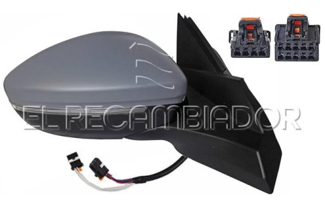 ESPEJO COMPLETO Lado derecho (acompañante) PEUGEOT 2008 (19-) - 27057042