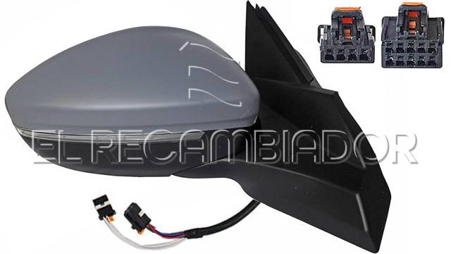 ESPEJO COMPLETO Lado derecho (acompañante) PEUGEOT 2008 (19-) - 27057052