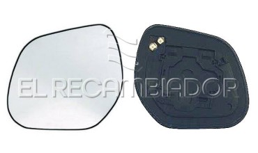 GLASS WITH SUPPORT Left side (driver) PEUGEOT 4007 (07-13) - 31059051