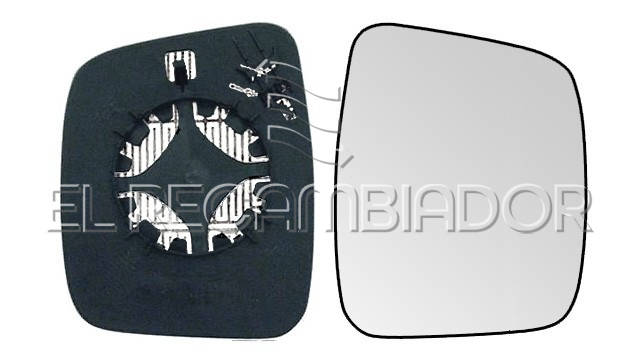 CRISTAL CON SOPORTE Lado derecho (acompañante) PEUGEOT BIPPER (08-) - 31229022