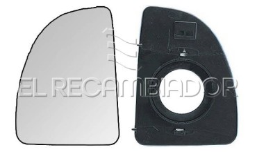 CRISTAL CON SOPORTE Lado izquierdo (conductor) PEUGEOT BOXER (00-06) - 35305311