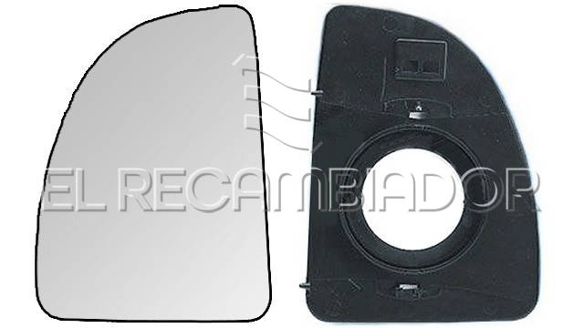 CRISTAL CON SOPORTE Lado izquierdo (conductor) PEUGEOT BOXER (00-06) - 35305311