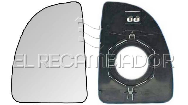 CRISTAL CON SOPORTE Lado izquierdo (conductor) PEUGEOT BOXER (00-06) - 31305321