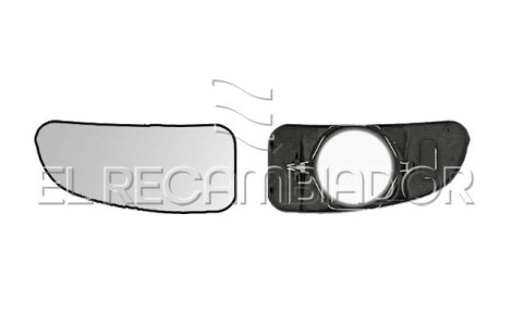 CRISTAL CON SOPORTE Lado izquierdo (conductor) PEUGEOT BOXER (00-06) - 37305311