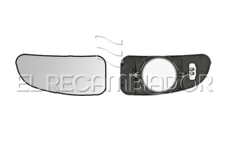 CRISTAL CON SOPORTE Lado izquierdo (conductor) PEUGEOT BOXER (00-06) - 37305321