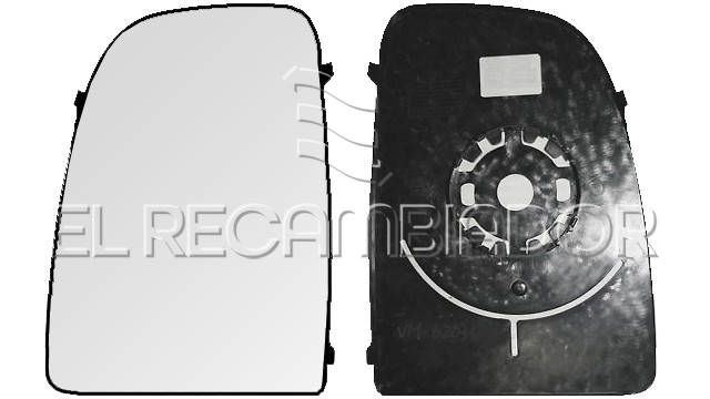CRISTAL CON SOPORTE Lado izquierdo (conductor) PEUGEOT BOXER (06-) - 35305411