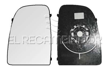 CRISTAL CON SOPORTE Lado izquierdo (conductor) PEUGEOT BOXER (06-) - 35305411