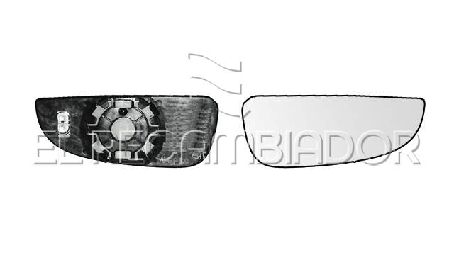 CRISTAL CON SOPORTE Lado derecho (acompañante) PEUGEOT BOXER (06-) - 37059056
