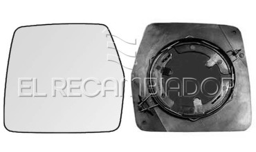 CRISTAL CON SOPORTE Lado izquierdo (conductor) PEUGEOT EXPERT (95-07) - 31309013