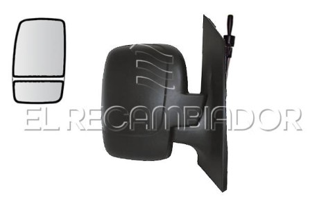 ESPEJO COMPLETO Lado derecho (acompañante) PEUGEOT EXPERT (07-16) - 24059074