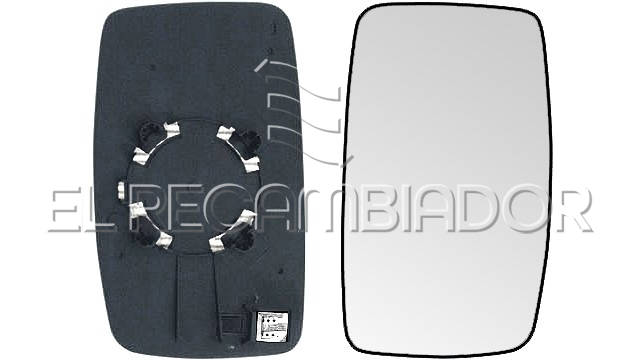 CRISTAL CON SOPORTE Lado derecho (acompañante) PEUGEOT EXPERT (07-16) - 35309222