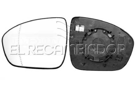 CRISTAL CON SOPORTE Lado izquierdo (conductor) RENAULT CAPTUR (20-) - 31254701