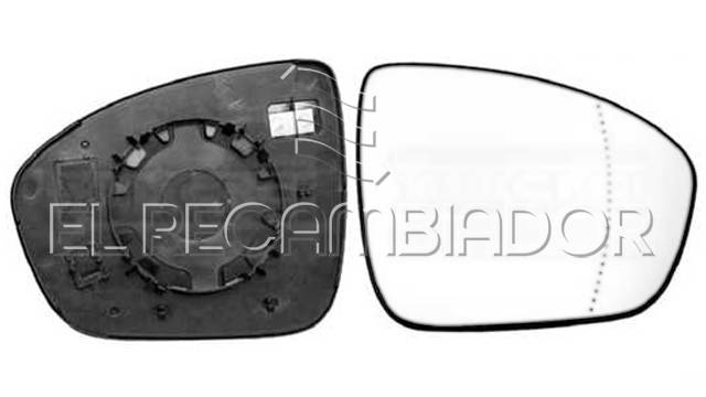 CRISTAL CON SOPORTE Lado derecho (acompañante) RENAULT CAPTUR (20-) - 31254702
