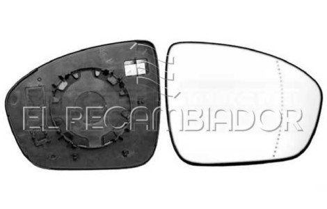 CRISTAL CON SOPORTE Lado derecho (acompañante) RENAULT CAPTUR (20-) - 31254702