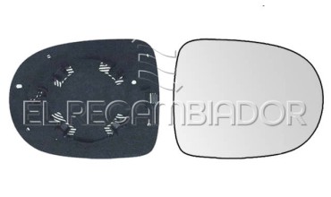 CRISTAL CON SOPORTE Lado derecho (acompañante) RENAULT CLIO (09-12) - 31800512