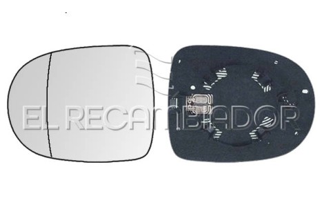 CRISTAL CON SOPORTE Lado izquierdo (conductor) RENAULT CLIO (09-12) - 31800541