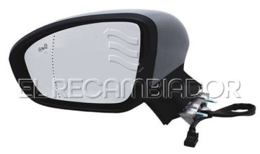 ESPEJO COMPLETO Lado izquierdo (conductor) RENAULT CLIO (19-) - 27254801