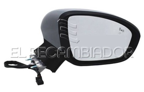 ESPEJO COMPLETO Lado derecho (acompañante) RENAULT CLIO (19-) - 27254802