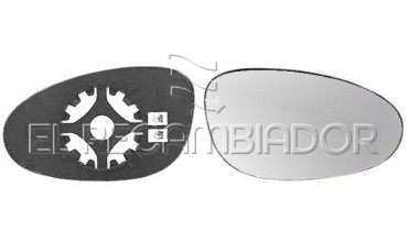 GLASS WITH SUPPORT Right side (passenger) RENAULT ESPACE (96-02) - 31807222