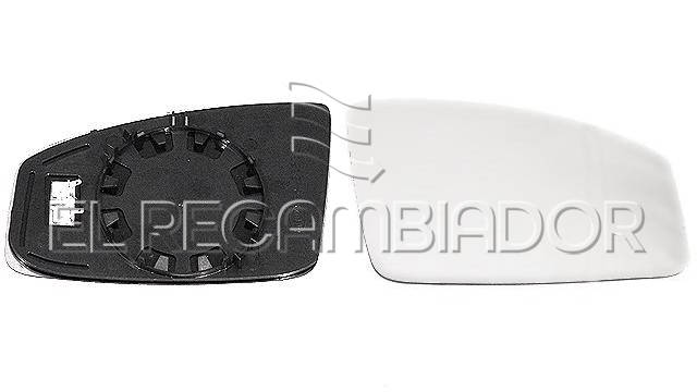 GLASS WITH SUPPORT Right side (passenger) RENAULT ESPACE (02-10) - 31807102
