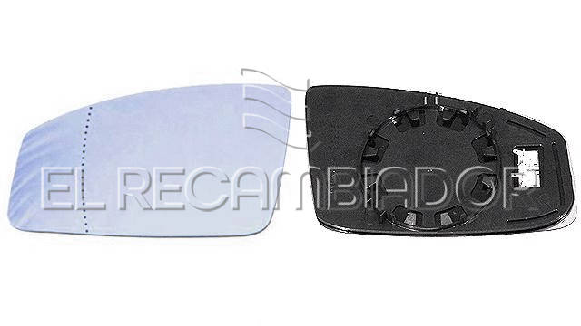 GLASS WITH SUPPORT Left side (driver) RENAULT ESPACE (02-10) - 31807131