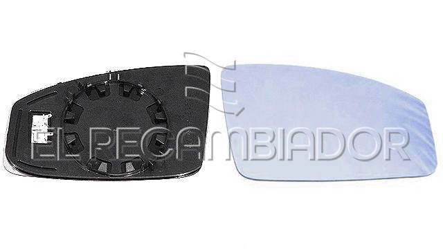 GLASS WITH SUPPORT Right side (passenger) RENAULT ESPACE (02-10) - 31807132