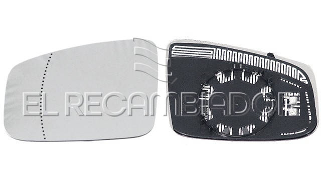 GLASS WITH SUPPORT Left side (driver) RENAULT ESPACE (10-15) - 31807301