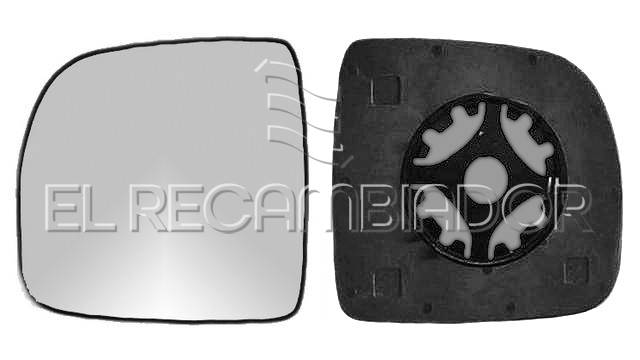 CRISTAL CON SOPORTE Lado izquierdo (conductor) RENAULT EXPRESS (95-00) - 31803713