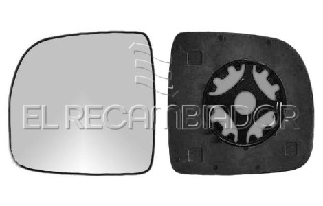 CRISTAL CON SOPORTE Lado izquierdo (conductor) RENAULT EXPRESS (95-00) - 31803713
