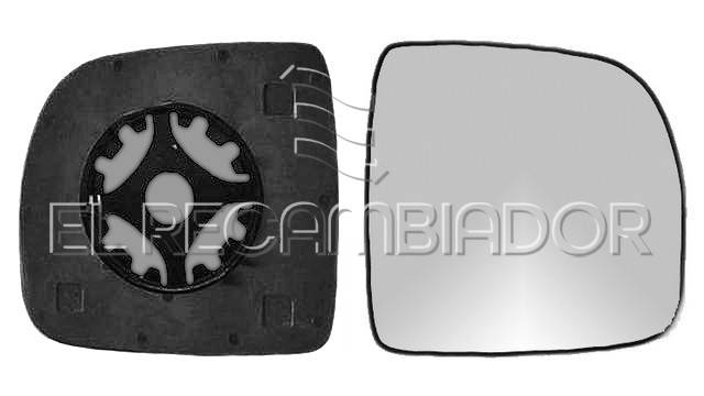 CRISTAL CON SOPORTE Lado derecho (acompañante) RENAULT EXPRESS (95-00) - 31803712