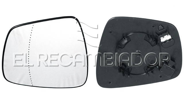 GLASS WITH SUPPORT Left side (driver) RENAULT KADJAR (15-) - 31807401