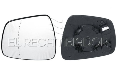GLASS WITH SUPPORT Left side (driver) RENAULT KADJAR (15-) - 31807401