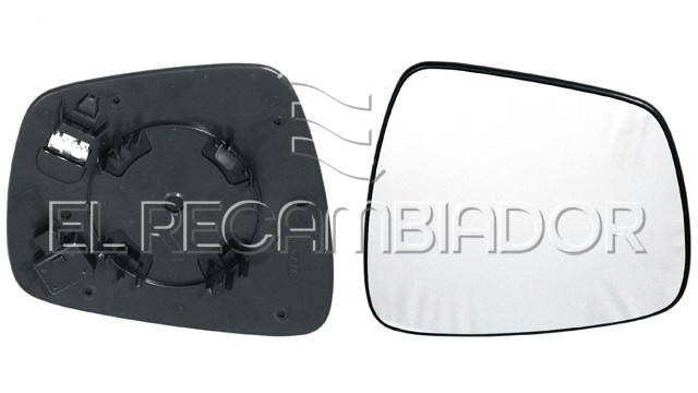 GLASS WITH SUPPORT Right side (passenger) RENAULT KADJAR (15-) - 31807402