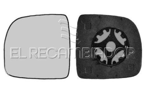 CRISTAL CON SOPORTE Lado izquierdo (conductor) RENAULT KANGOO (97-01) - 31803711