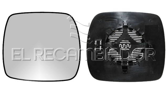 GLASS WITH SUPPORT Left side - Right side RENAULT KANGOO (08-12) - 31806729