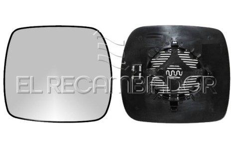 GLASS WITH SUPPORT Left side - Right side RENAULT KANGOO (08-12) - 31806729