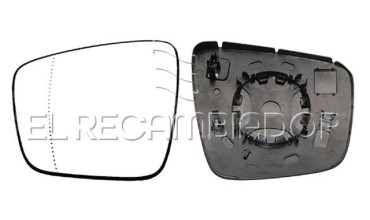 GLASS WITH SUPPORT Left side (driver) RENAULT KANGOO (21-) - 31806821