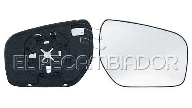 CRISTAL CON SOPORTE Lado derecho (acompañante) RENAULT KOLEOS (08-11) - 31255404