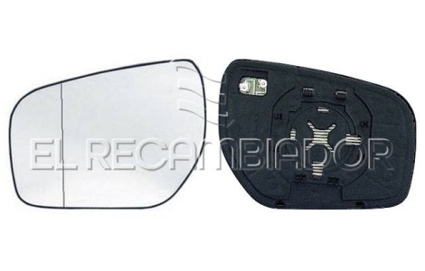 CRISTAL CON SOPORTE Lado izquierdo (conductor) RENAULT KOLEOS (08-11) - 31255301