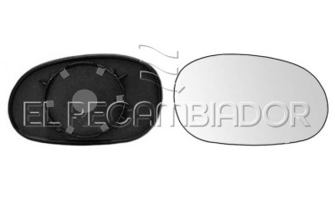 GLASS WITH SUPPORT Right side (passenger) RENAULT LAGUNA (94-01) - 31804512